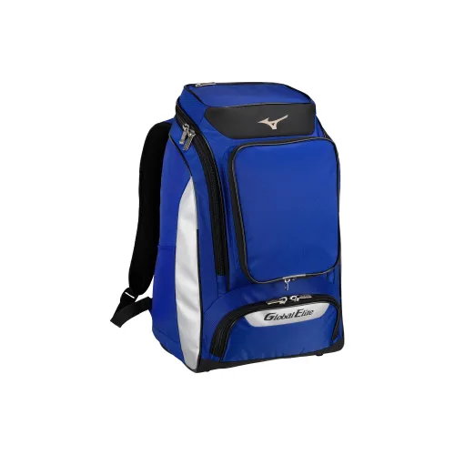 Mizuno Нейлон Рюкзак Унисекс Королевский Синий