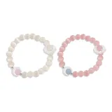 Подруга Комплект [White Opal + Pink Quartz]