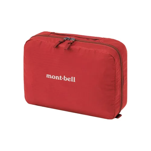 MONTBELL Нейлоновая сумка для туалетных принадлежностей большая унисекс красная