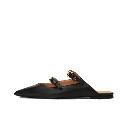 Tommy Hilfiger Домашние тапочки Женские Черные