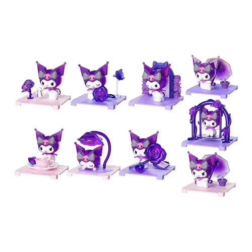 TOP TOY Kuromi Dream Rose Garden Kuromi Blind Boxes Single Blind Box Full Box 8 Pack TOP TOY Kuromi Dream Розовый сад Kuromi Слепые коробки Одиночная слепая коробка Полная коробка 8 упаковок