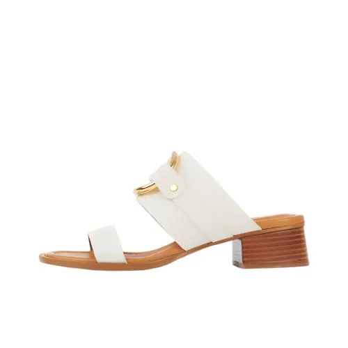 See By Chloe Быстросохнущие слипоны Женские Белые