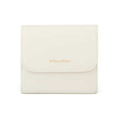 WilliamPOLO Коровья кожа Монетница Укороченная Монетница Стандартная Женская Белая Черная Красная Розовая