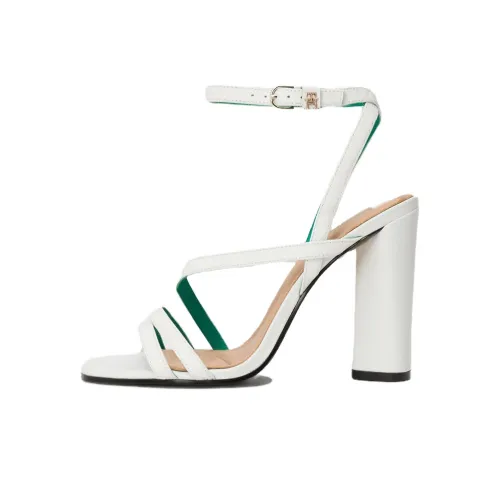 Tommy Hilfiger One Ремень Сандалии 10 см Женские Белые