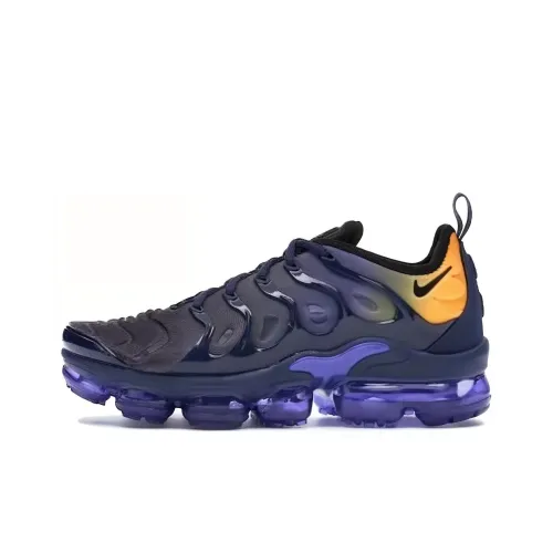 Nike Air Vapormax Plus Амортизация Износостойкий Низкий Топ Беговые кроссовки Унисекс Фиолетовый