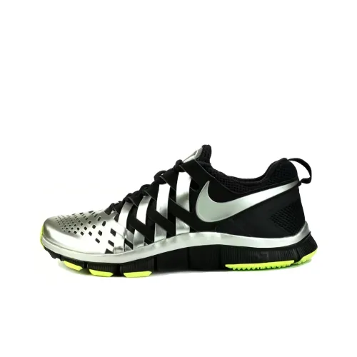 Nike Free Trail 5,0 Амортизация Износостойкие Низкие Кроссовки для Тренировок Унисекс Черные Серебряные