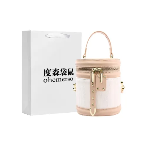 Dusen Kangaroo ПУ (полиуретан) Premium Texture Цилиндр Женская сумка New Arrival Fashion Crossbody Bucket Multicolor Women's