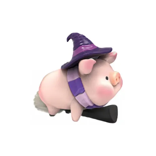 52TOYS LULU Pig Magician Collection Слепые коробки Один Mystery Коробка Целая коробка 8 шт