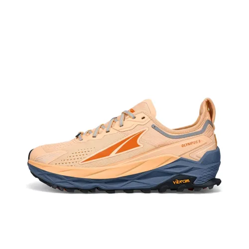 Altra Olympus 5 Беговые кроссовки Низкий топ Розовый/Синий Мужской