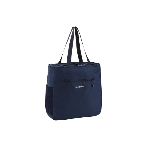 MONTBELL Нейлоновая сумка-тоут сумка для покупок сумка через плечо сумка среднего размера унисекс морской синий