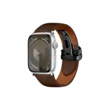 [Темно-коричневый] Дневной ремешок с застежкой-бабочкой