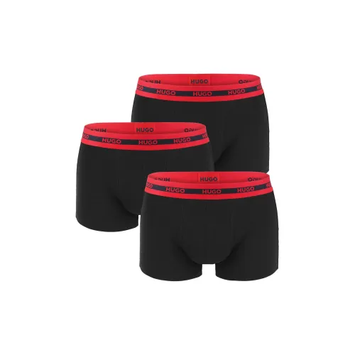 Hugo Boss Трусы Мужские упаковка из 3 штук черного цвета