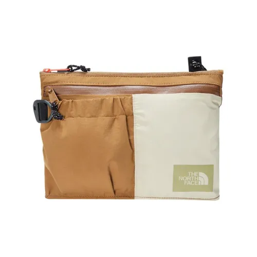 THE NORTH FACE 3,2L Через плечо Одно плечо На открытом воздухе Сумка Нейлон Коричневый Унисекс