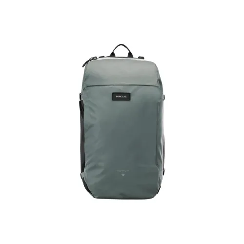 DECATHLON 40L Альпинизм На открытом воздухе Сумка Полиэстер Серый Синий Унисекс