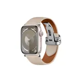 [Экрю] День-Форма Застежка-бабочка Ремень