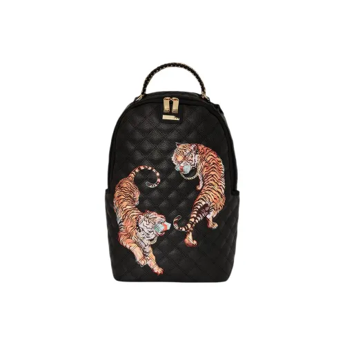 SPRAYGROUND Рюкзак из искусственной кожи унисекс черный