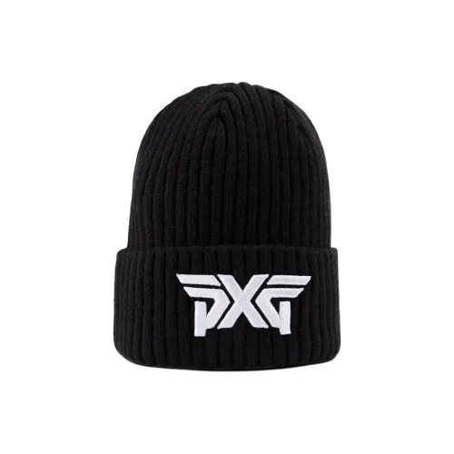 PXG Акриловые шапки-бини унисекс черного цвета