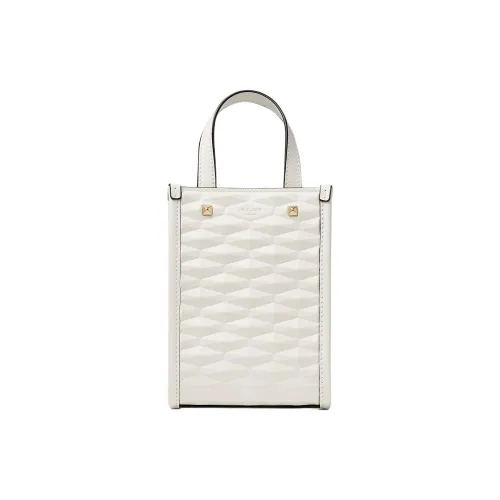 Jimmy Choo Кожа Тоут Сумка Сумка для покупок Сумка Мини Женская Белая