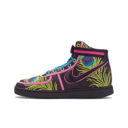 Nike Vandal High Скейтборд Кроссовки Высокий Топ Черный Розовый Женский