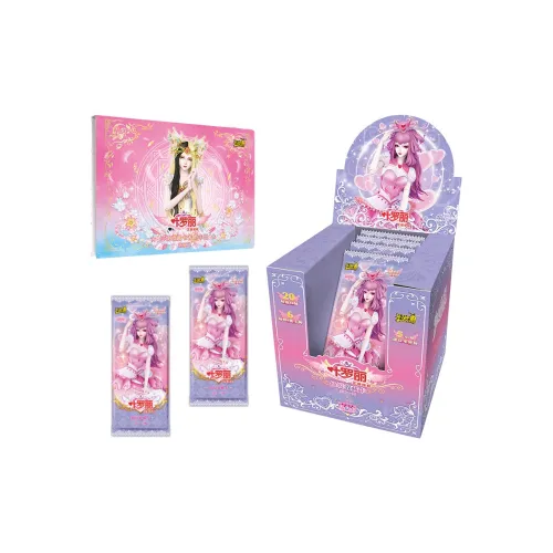 KAYOU Ye Luo Li Wonderland Коллекционная карта Crystal Diamond Пачка 11th EDITION Карта Альбом IP Аниме Карточки Целая Коробка