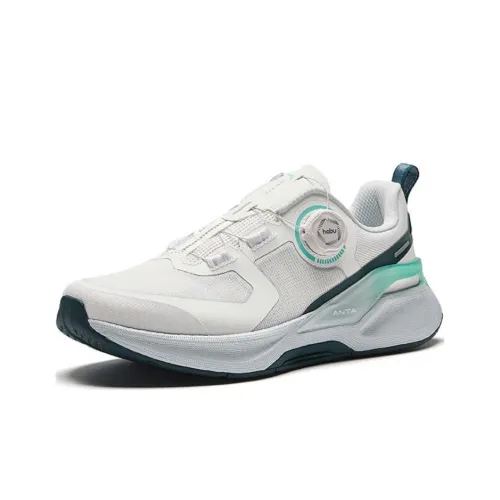 ANTA Burning Training Pro Амортизирующие подошва Устойчивая к истиранию Низкий топ Беговые кроссовки Мужские Белый Синий