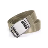 Хаки с серебряной застежкой