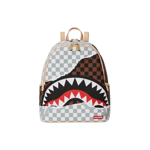 SPRAYGROUND Рюкзак из искусственной кожи унисекс серый черный