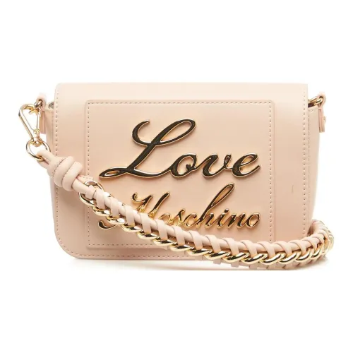 LOVE MOSCHINO Полиуретан Сумка через плечо Мини Женский Розовый