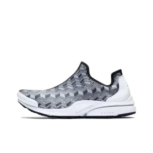 Nike Air Presto X Амортизация Износостойкий Низкий Топ Повседневная Обувь Унисекс Черный Белый