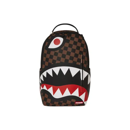 SPRAYGROUND Рюкзак из искусственной кожи унисекс коричневый черный