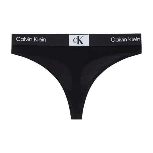 Calvin Klein Стринг Женские 1 Пачка Черный