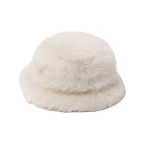MIU MIU Овчина Шляпы ведра Женские Белые