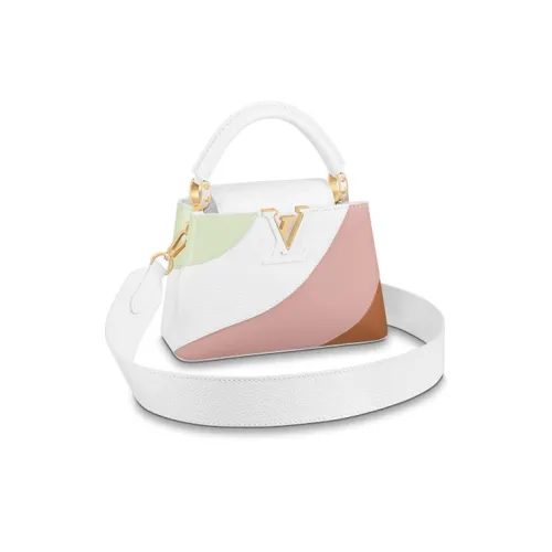 LOUIS VUITTON Сумка через плечо из коровьей кожи мини-сумка для женщин розовый и зеленый