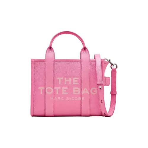 MARC JACOBS Full GRAIN LEATHER Тоут Сумка Сумка для покупок Сумка через плечо Сумка Маленькая Женская Лепесток Розовая