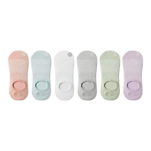 H YXIANG No Show Носки Женские 6 пар