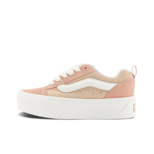 Vans Knu Stack Скейтборд Кроссовки Низкие Персиково-Розовые Женские