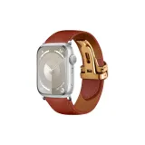 [Бордовый] День-Форма Застежка-бабочка Ремень