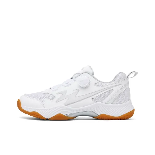 Binary Бадминтонная обувь Низкий топ Белый Серый Унисекс