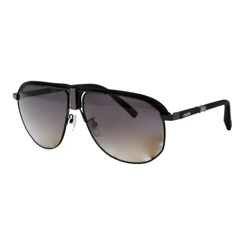 CHOPARD Металл Нерегулярная форма Солнцезащитные очки Мужской Черный