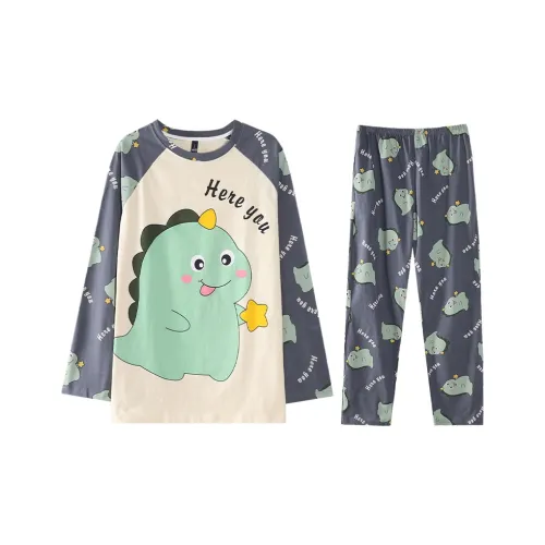 HUAIERWEI Пижамный комплект мужской синий