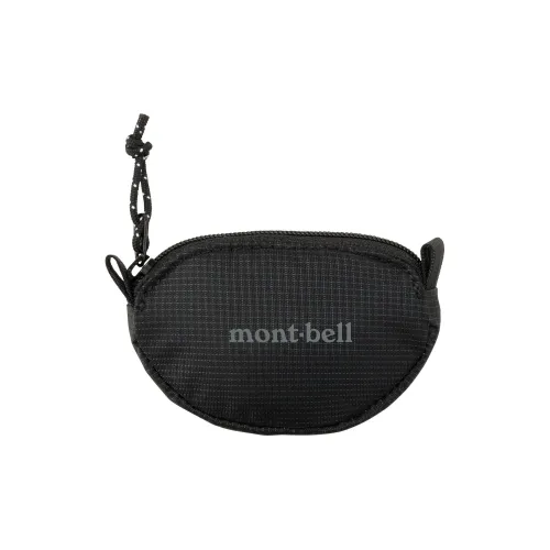 MONTBELL Nylon Coin Purse Regular Unisex Black MONTBELL Нейлон Кошелек для монет Стандартный Унисекс Черный