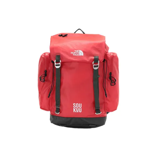 THE NORTH FACE Outdoor Backpack Bag Nylon Red Unisex THE NORTH FACE Outdoor Рюкзак Сумка Нейлон Красный Унисекс