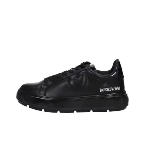 LOVE MOSCHINO Скейтборд Кроссовки Низкие Черные Женские