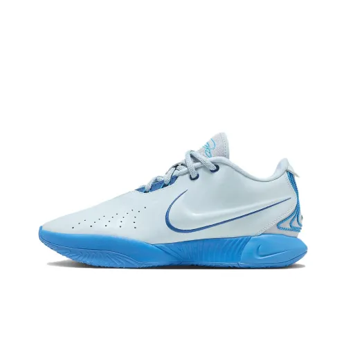 Nike Lebron 21 Баскетбольные кроссовки Low Топ Синий Мужской