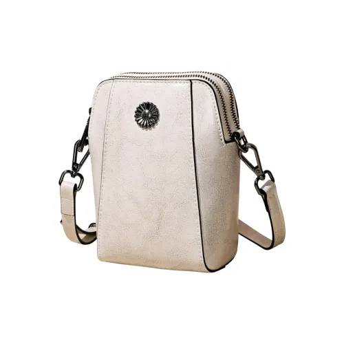 DIFENISE Коровья кожа Женская сумка через плечо Мини Женская Белая Черная