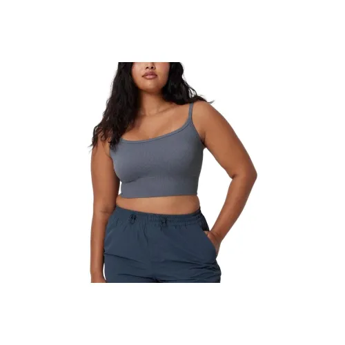 UNIQLO Майка с бретелями Женская Mist Серый