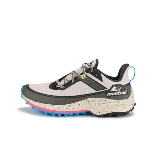 Columbia Montrail Беговые кроссовки Низкий верх Серый Синий Женские
