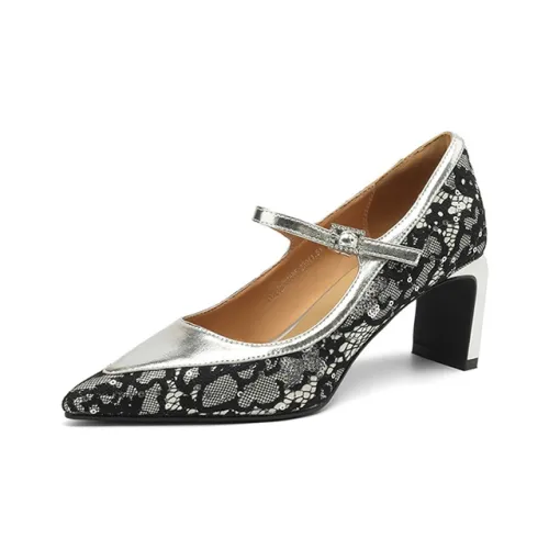 Песочные часы туфли Мэри Джейн 6,5 см женские