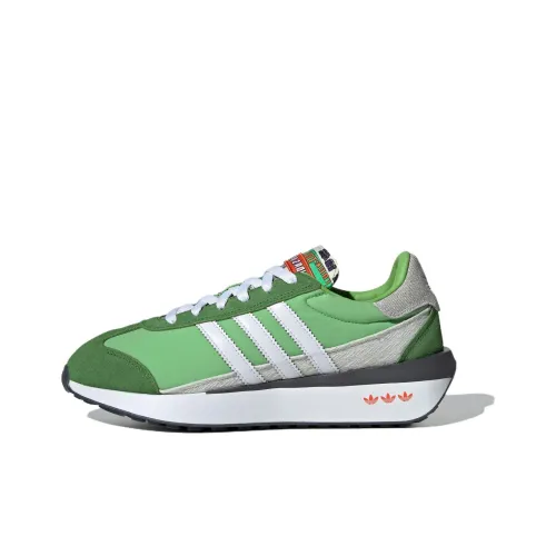 Adidas Originals COUNTRY XLG Противоскользящий устойчивый к истиранию низкий топ повседневный унисекс зеленый