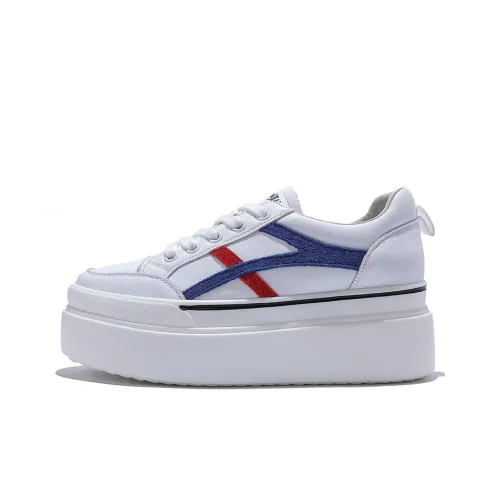 Junjali Аbrasion Resistant визуально увеличивает рост Низкий Топ Casual Женские